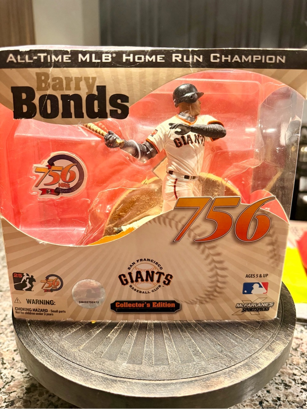 MLB Sports Picks Collector's Edition Barry Bonds San Francisco Giants